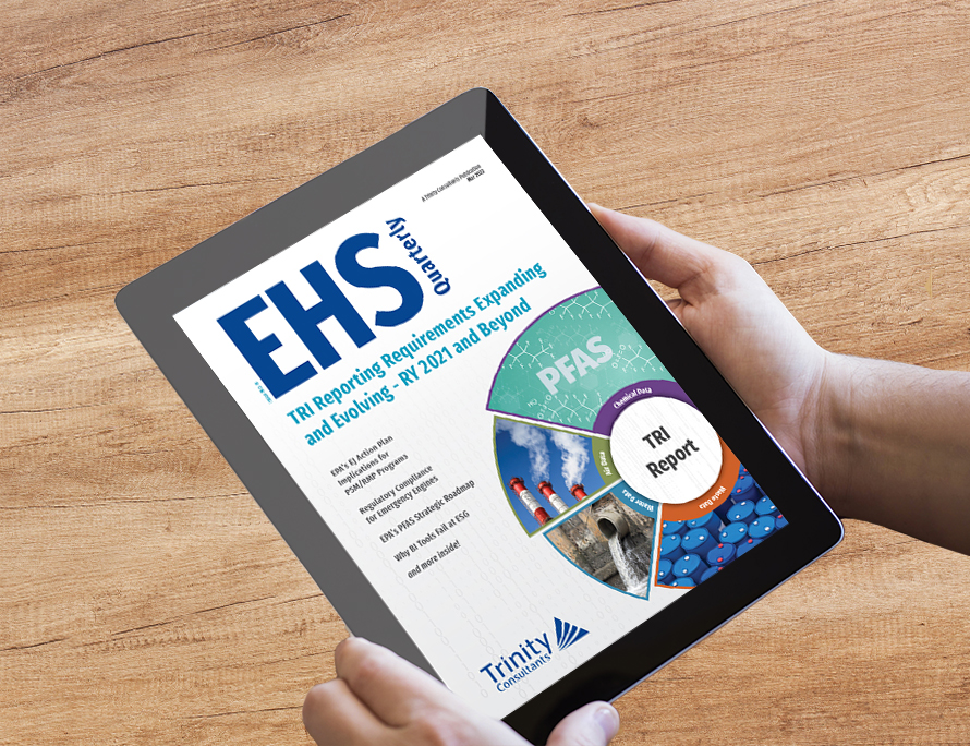 EHS Quarterly Issue 8 TRI Reporting Requirements Expanding and